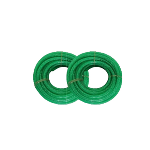Pvc Braided Garden Hose Pipe - Color: Green