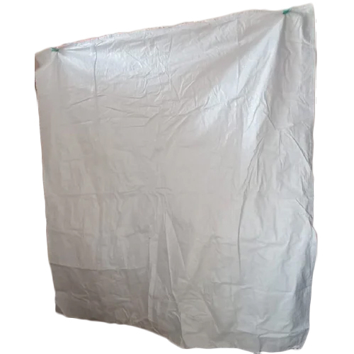 White Pp Woven Bulk Bag - Material: Plastic