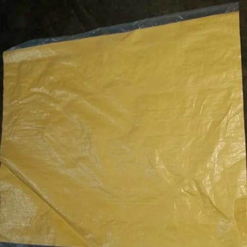 Yellow Pp Bag - Material: Plastic