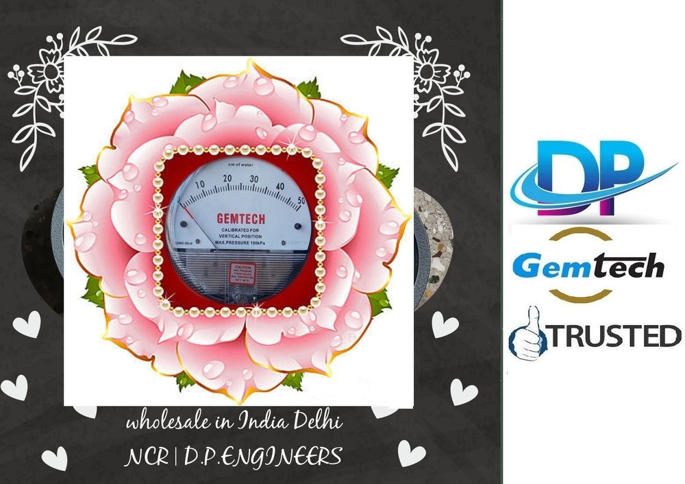 Wholesale - GEMTECH Differential Pressure Gauges from Nagpur Maharashtra