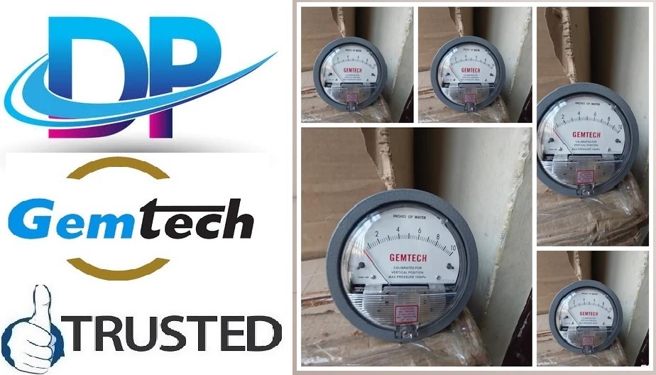 Wholesale - GEMTECH Differential Pressure Gauges from Nagpur Maharashtra