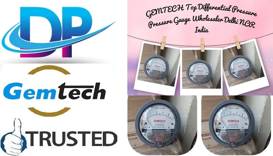 Wholesale - GEMTECH Differential Pressure Gauges from Nagpur Maharashtra