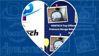 GEMTECH Differential Pressure Gauges wholesalers for Jaipur (Rajasthan)