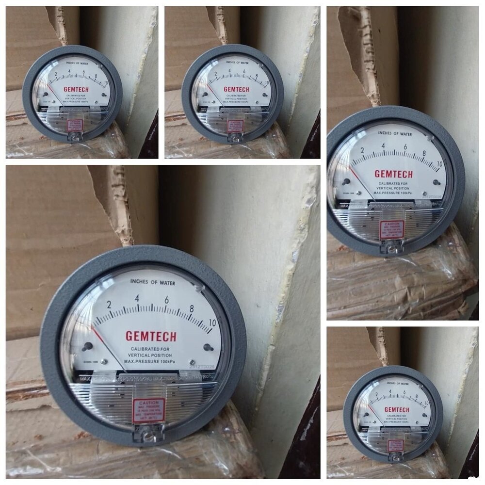 GEMTECH Differential Pressure Gauges wholesalers Dealers by Karur