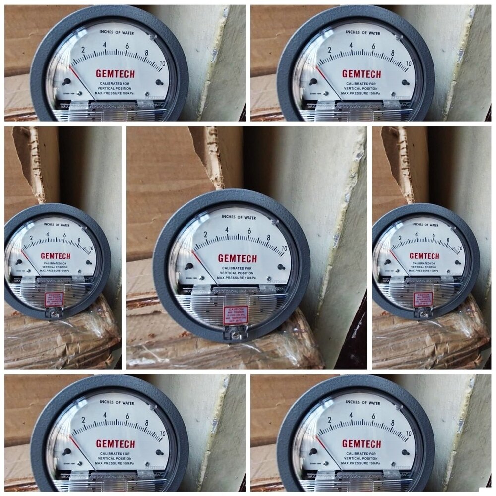 GEMTECH Differential Pressure Gauges wholesalers Dealers by Karur