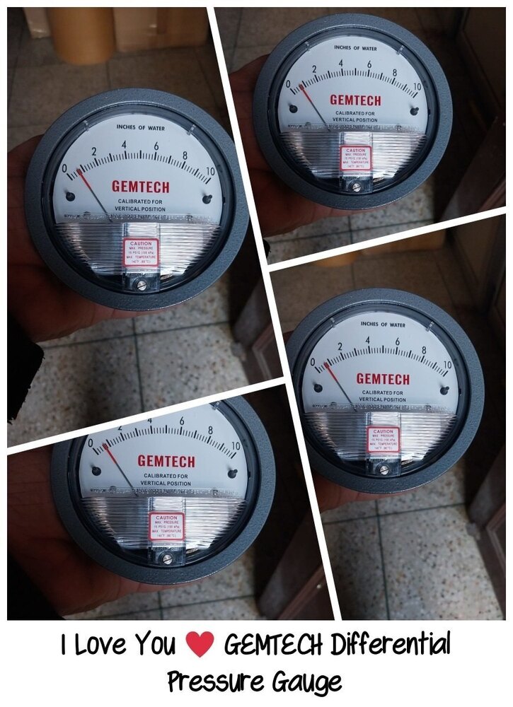 GEMTECH Differential Pressure Gauges wholesalers Dealers by Karur