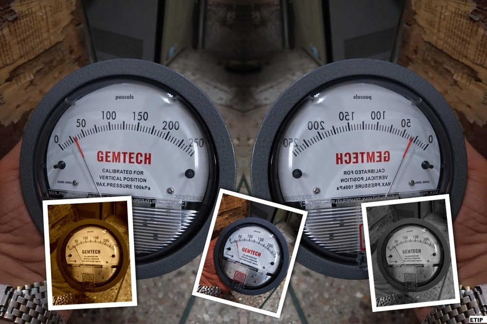 GEMTECH Instruments G2000-15CM Differential Pressure Gage 0-15 CM