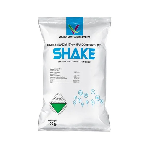 Mancozeb 63% + Carbendazim 12% Ws Fungicides - Application: Agriculture