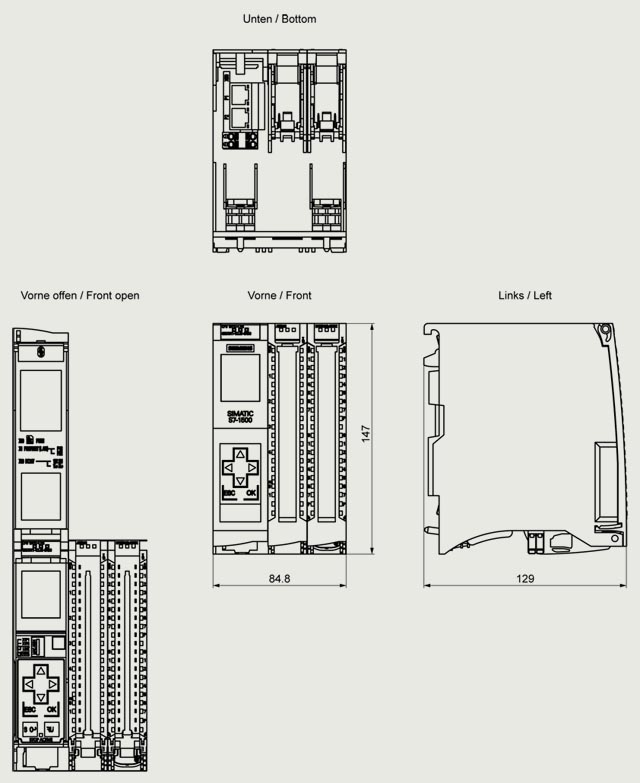 SIEMENS S7-1500-6ES7511-1CL03-0AB0