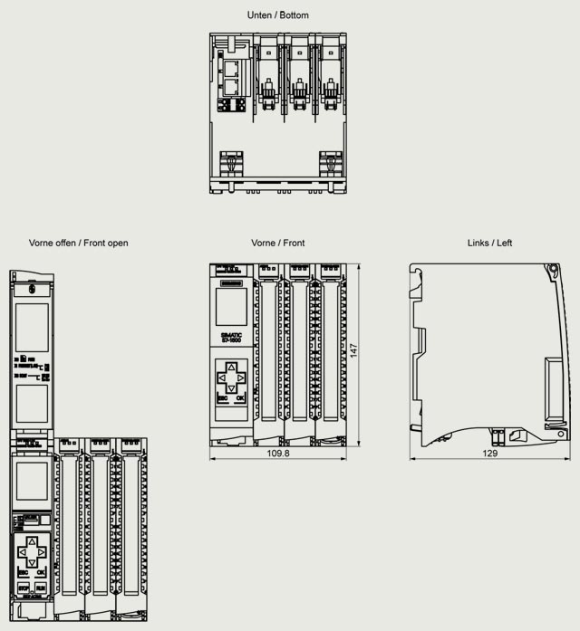 SIEMENS S7-1500-6ES7512-1CM03-0AB0