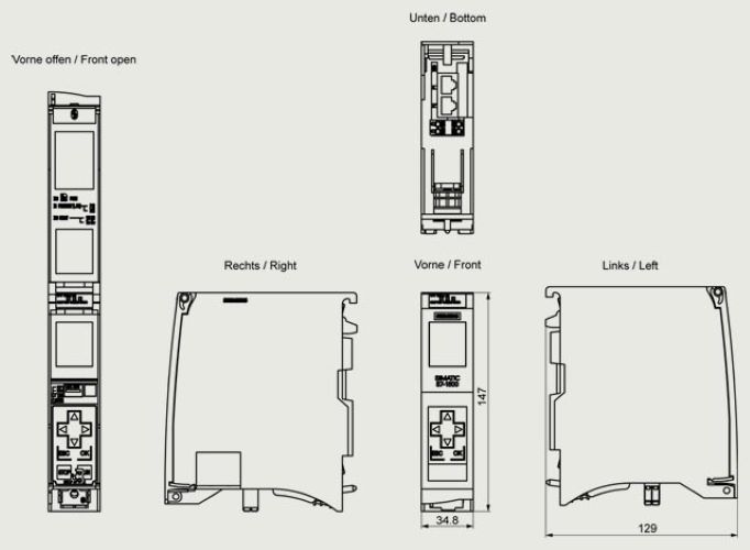 Siemens S7-1500-6es7513-1am03-0ab0