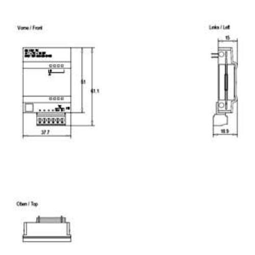 SIEMENS S7-1200 PLC MODULE 6ES7231-5QA30-0XB0