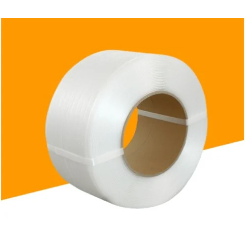 Virgin Milky White Pp Box Strapping Rolls - Size: 0.7mm (Thickness)