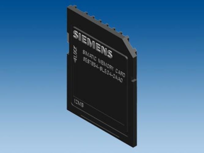 Siemens S7-1200 Memory Card 6es7954-8le04-0aa0 - Application: Automation