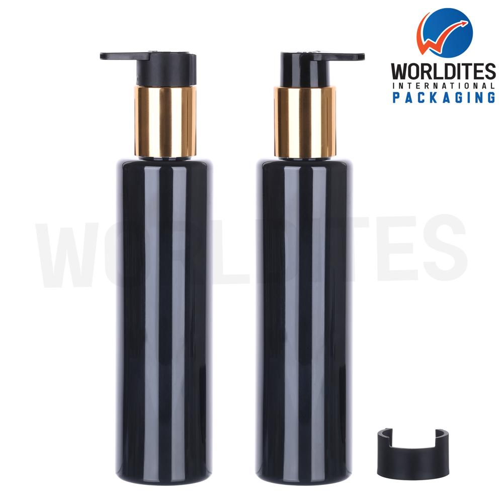 200ml Pet Bottle With Lotion Pump For Shampoo Hair Conditioner - Capacity: 200 Milliliter (ml)