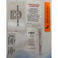 Printed Woven Washcare Labels