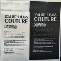 Printed Woven Washcare Labels