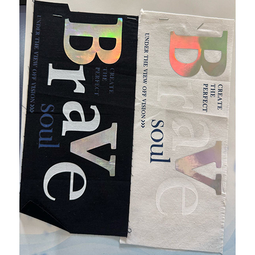Printed Reflective Heat Transfer Sticker