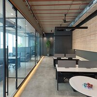 Modular Glass Partition