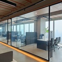 Modular Glass Partition