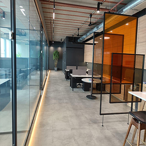 Modular Glass Partition