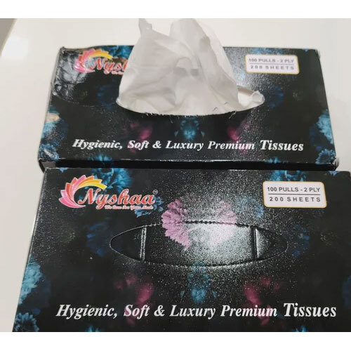Nyshaa Soft Facial Tissue Box - Application: Home