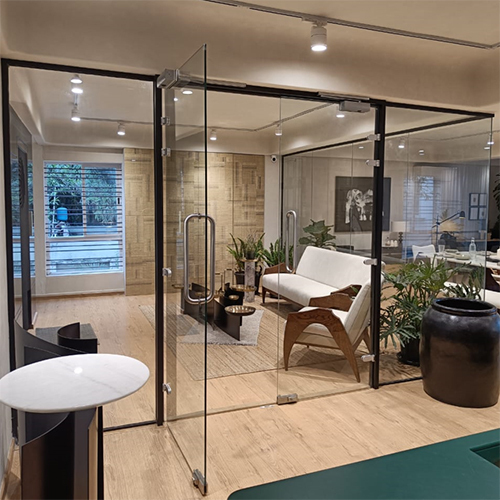 Modular Glass Partition
