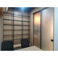 Sliding Glass Partition