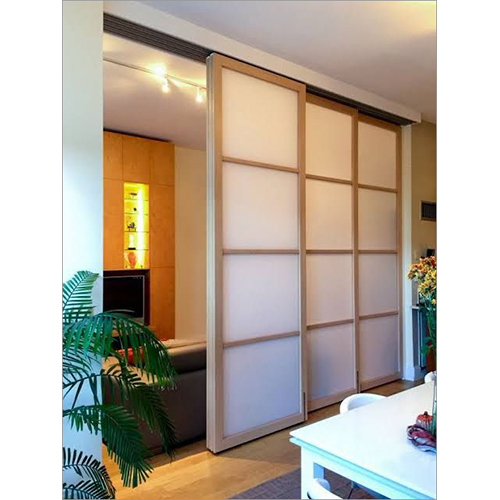 Sliding Glass Partition
