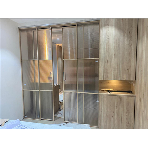 Sliding Glass Partition