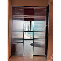 Sliding Glass Partition