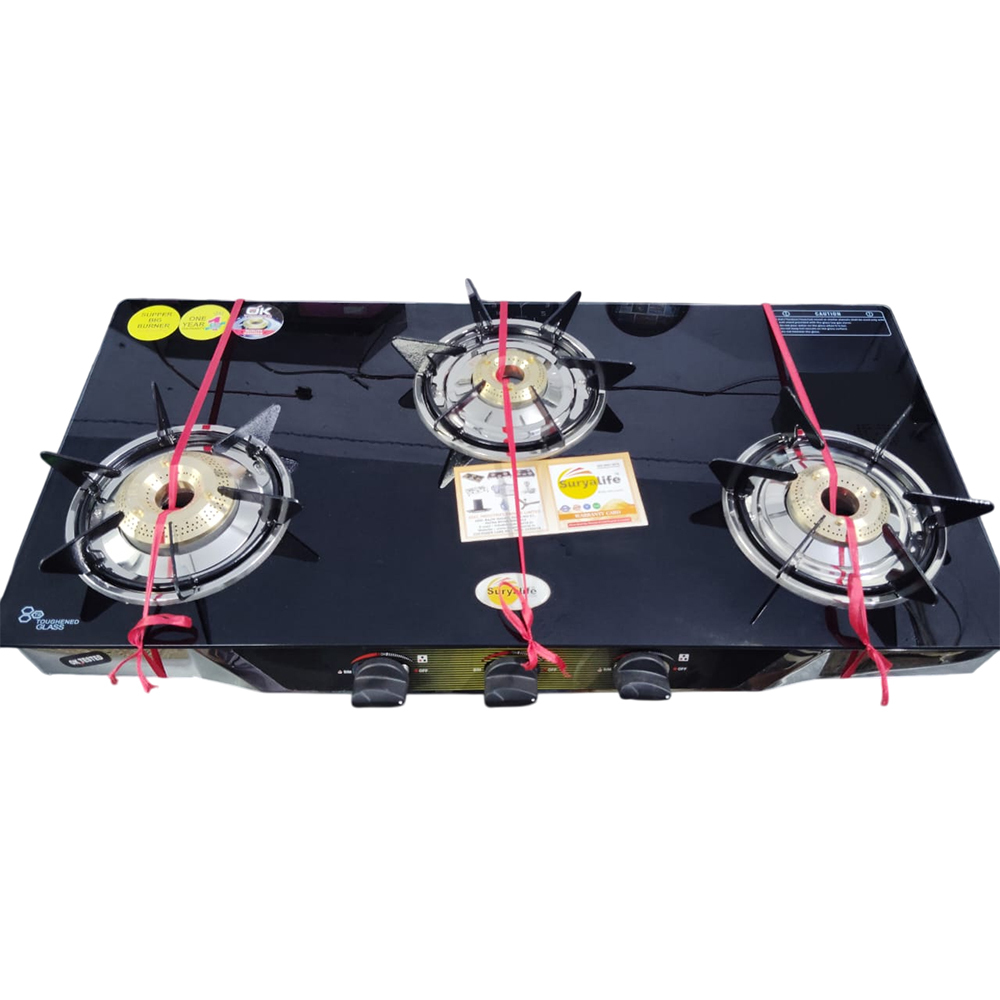 Glass Top Popular 3B Black