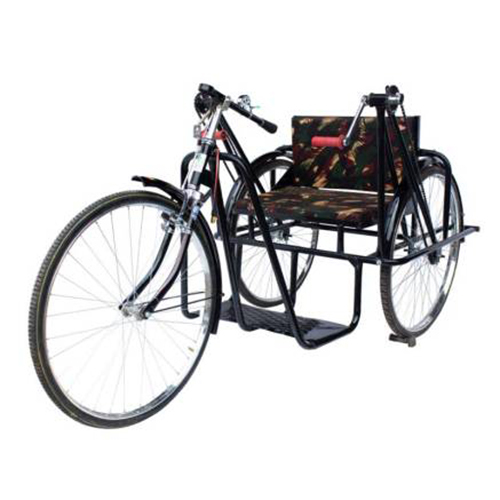 Manually Operated Handicapped Tricycle