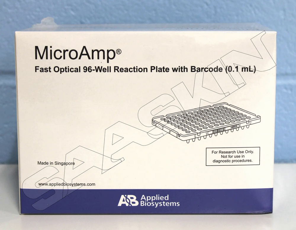 Thermo Fisher Scientific Applied Biosystems MicroAmp Fast Optical 96-Well Reaction Plate, 0.1 mL