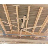 6 Blade Hvls Fans - Blade Material: Metal