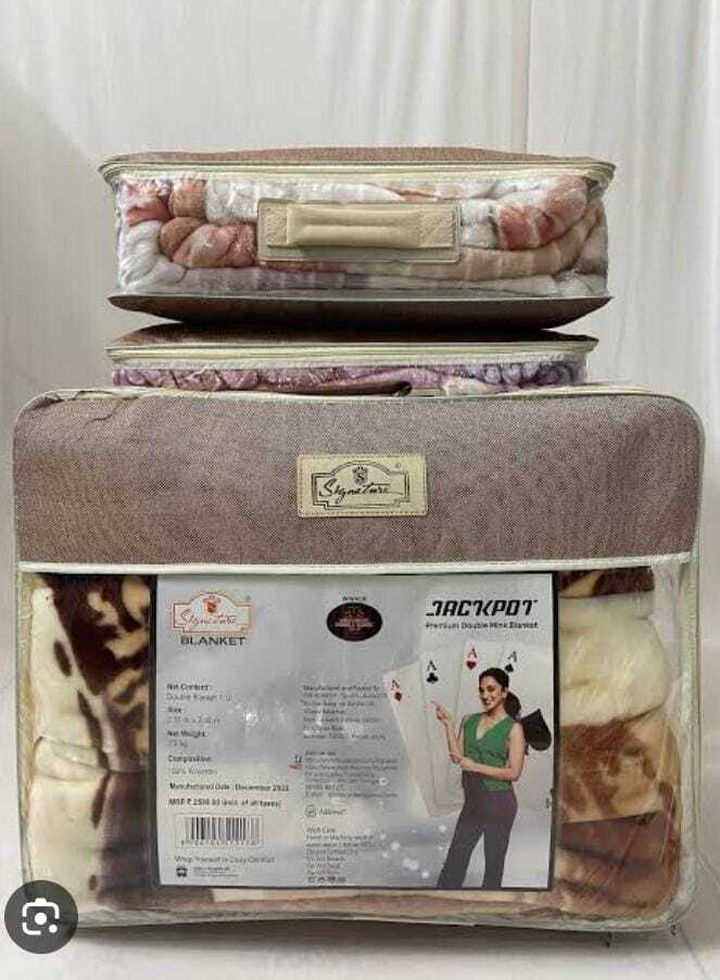SIGNATURE ( JACKPORT DOUBLE BED BLANKET )