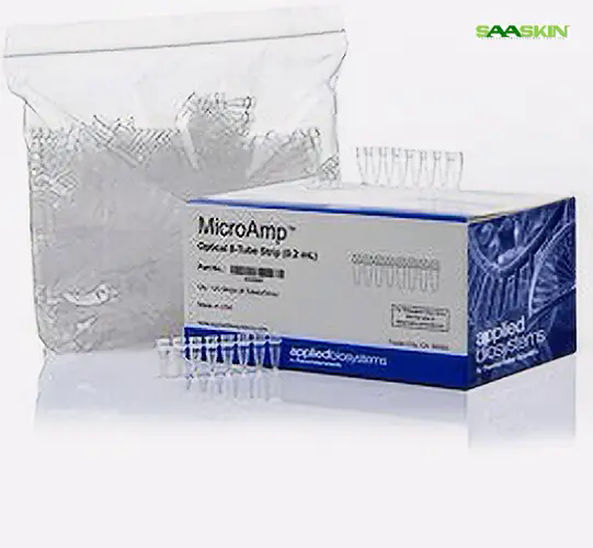 Thermo Fisher Scientific Applied Biosystems MicroAmp Optical 8-Tube Strip, 0.2 mL