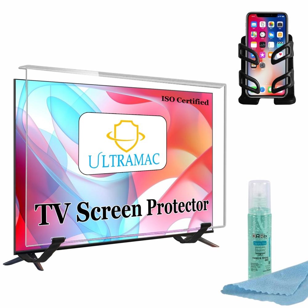 ULTRAMAC 24 inch LED TV Screen Guard Un-breakable Tempered Glass