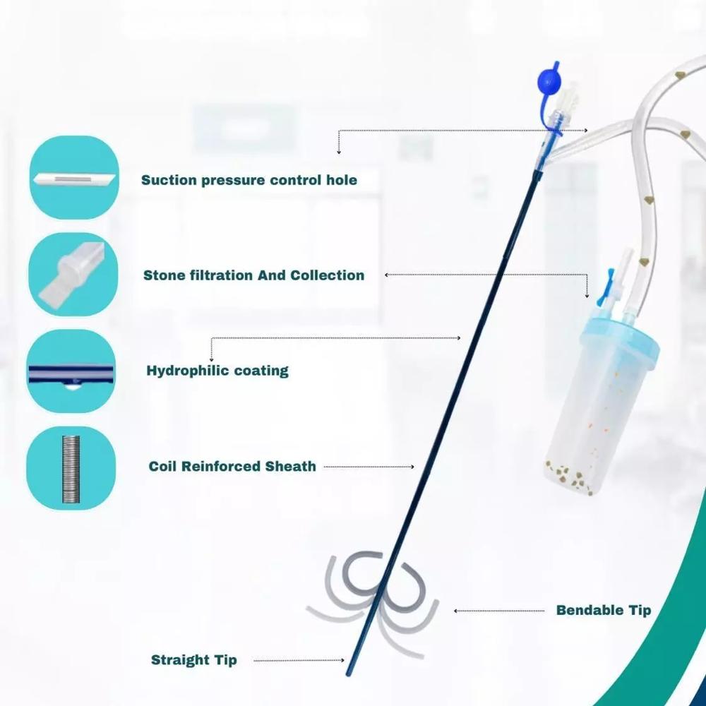 Flexible And Navigable (Fans) Ureteral Access Sheath With Suction 10fr/12fr-40cm - Automation Grade: No