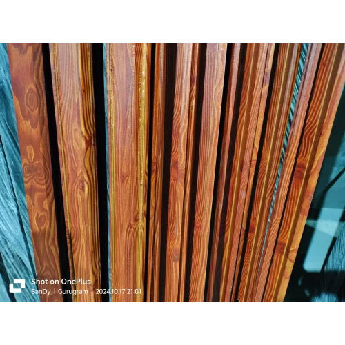 Wood Finish Aluminium Partitions