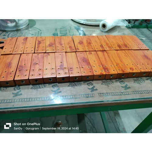 Powder Coated Wood Texture Section - Color: Brown