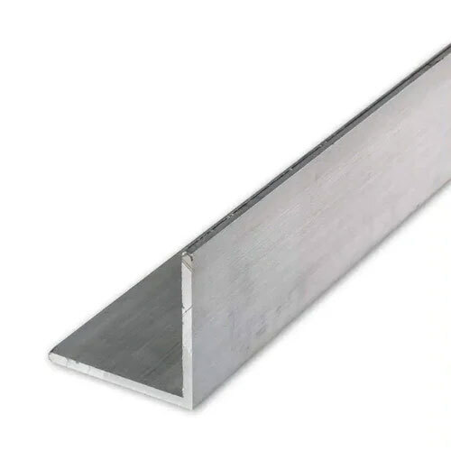 L Shaped Aluminium Angle - Color: Silver