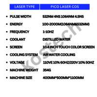 Portable Picosure Laser Machine