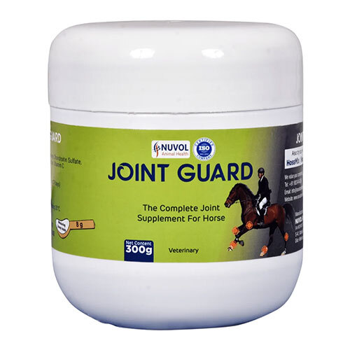 Powder Joint Guard Horse Racing Supplement - Color: White