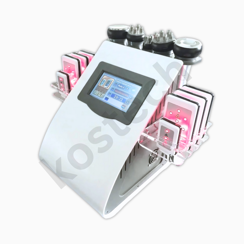 Portable Lipo Ultrasonic 40k Cavitation Rf Slimming 6 in 1 Machine