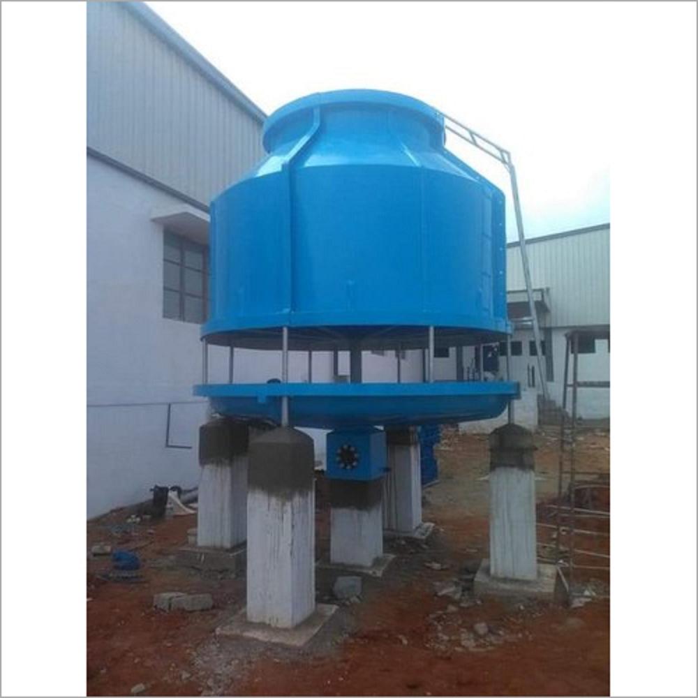 Round type cooling tower