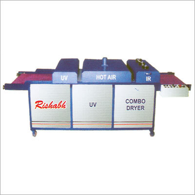 कॉम्बो ड्रायर (UV, IR, HOT AIR)