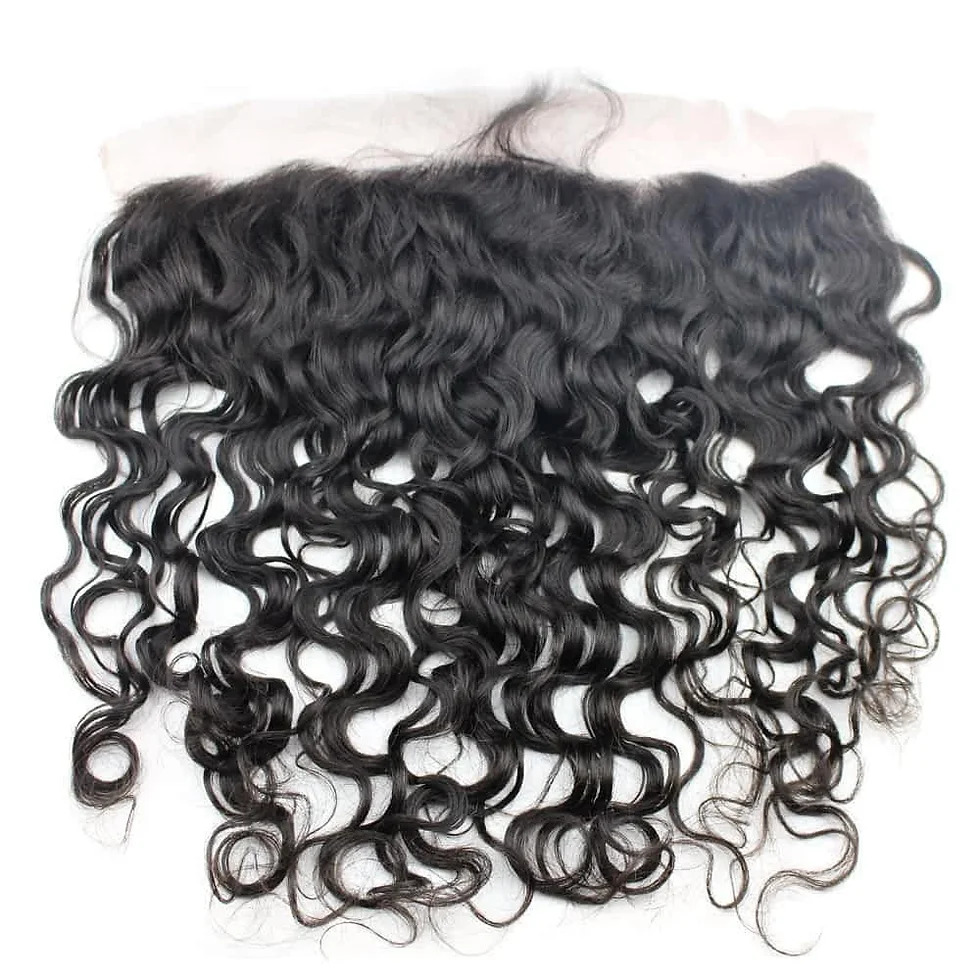 Indian Curly Frontal Swiss Lace 13x6 Sew In Weave Indian Human Hair Extensions