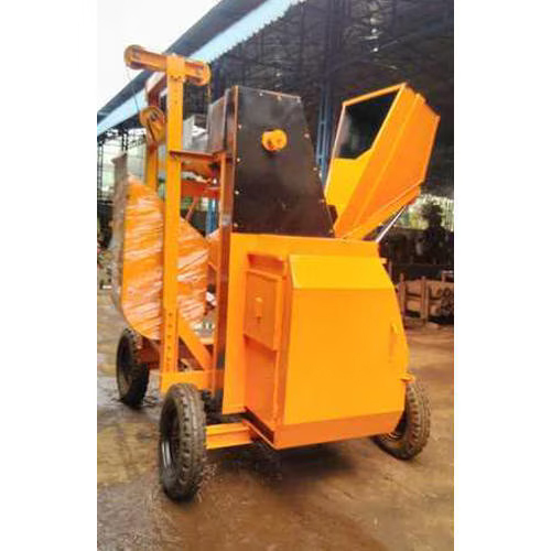 Hopper With Lift Concrete Mixer Machine - Feature: Portable