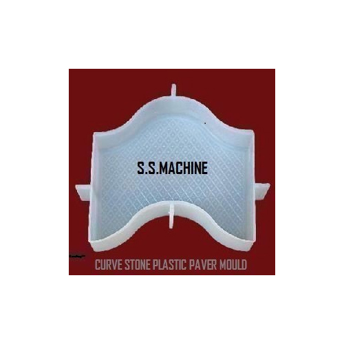 Plastic Paver Mould - Color: White